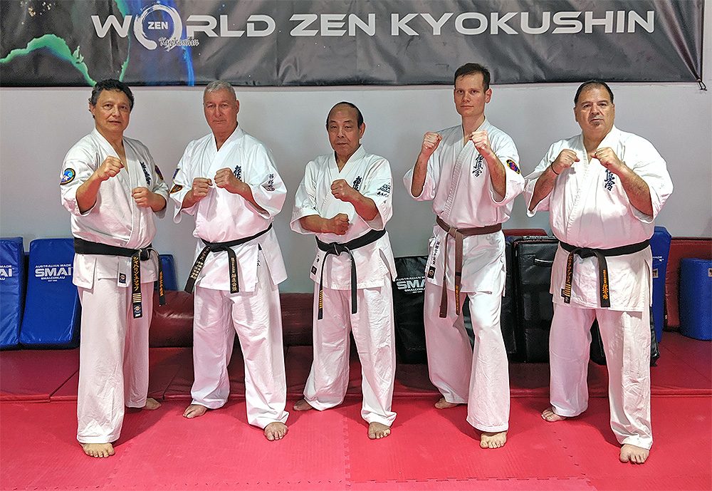 with Zen Kyokushin